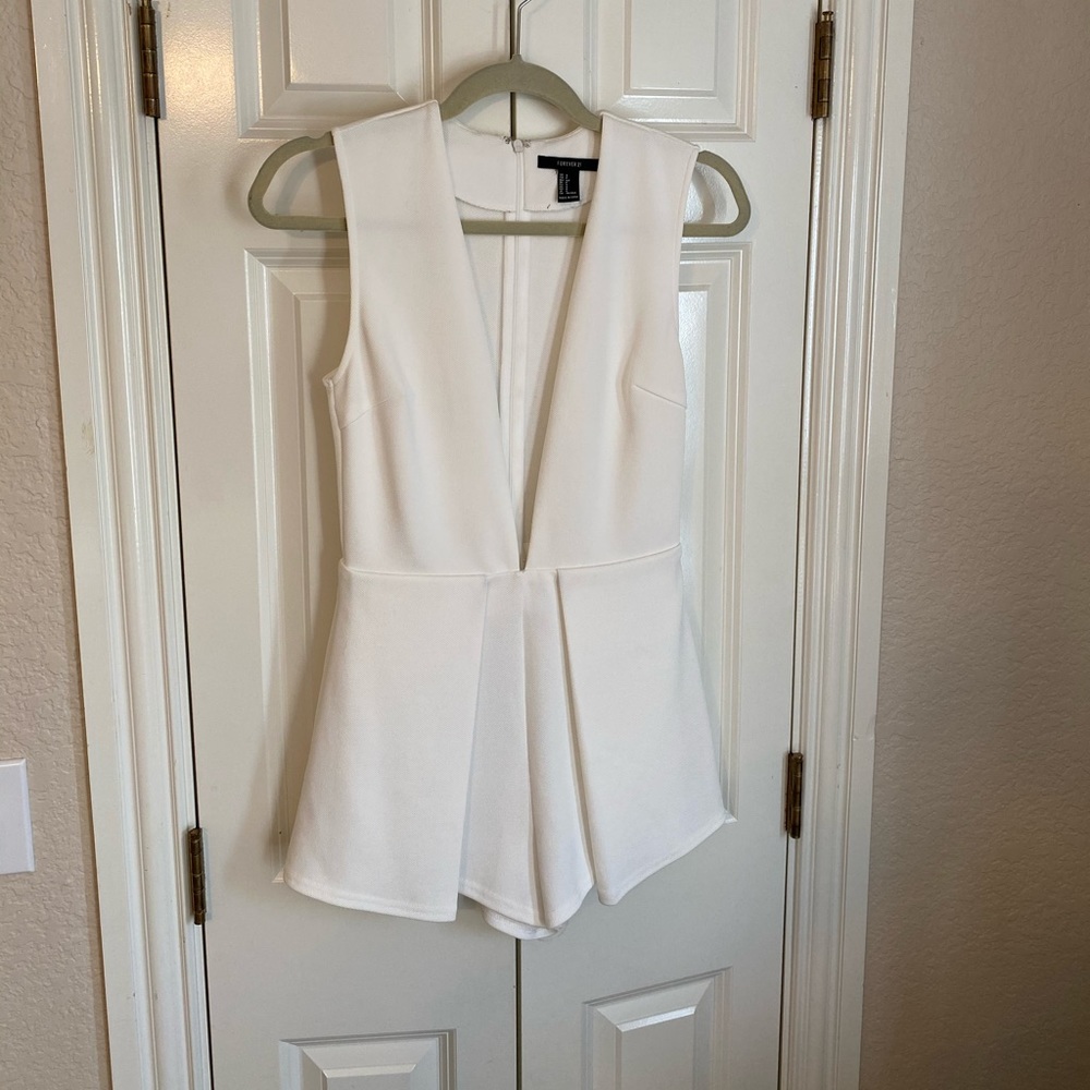 White romper